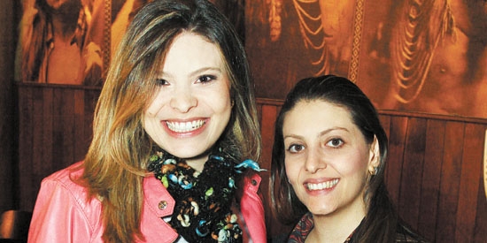 Polyana Ferreira e Verônica Ortega, no Picanha na Tábua